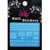 Nail Sticker fosforescent, DG-012, art. nr.: 76727