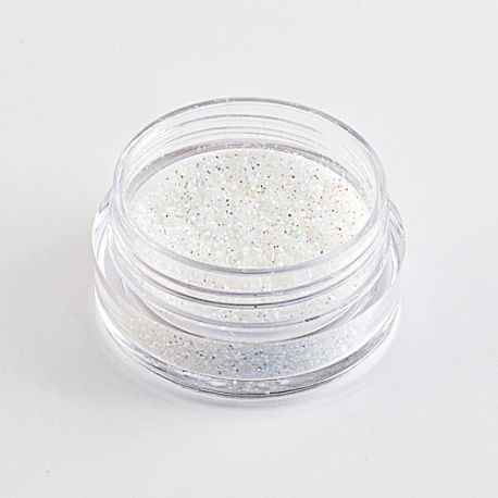 Glitter, cutiuta 3 gr., Holo White, art. nr.: 76216.51