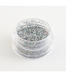 Glitter, cutiuta 3 gr., Holo Silver, art. nr.: 76216.45