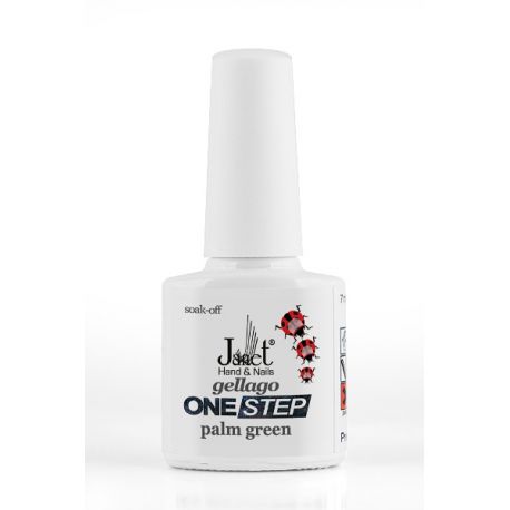 Gellago Palm Green - Oja UV semipermanenta, Onestep, 7 ml