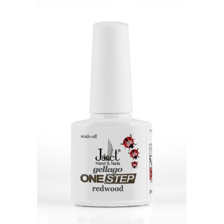 Gellago Redwood - Oja UV semipermanenta, Onestep, 7 ml