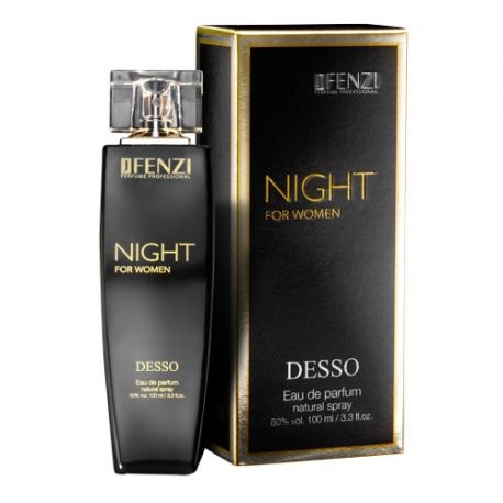 JFENZI - Desso Night - Apa de parfum pentru femei 100 ml