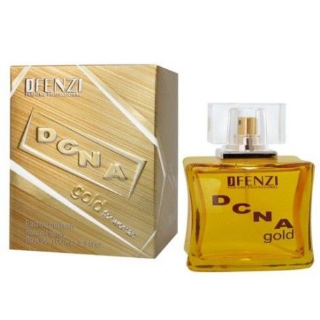 JFENZI - DCNA Gold - Apa de parfum pentru femei 100 ml JFENZI - DCNA Gold - Apa de parfum pentru femei 100 ml