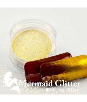 Mermaid Glitter Gold