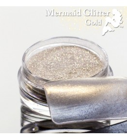 Mermaid Glitter Gold