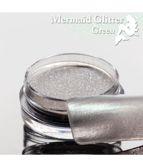 Mermaid Glitter Green