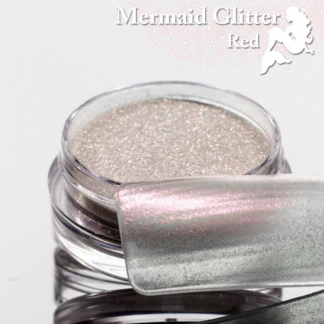 Mermaid Glitter Red Mermaid Glitter Red