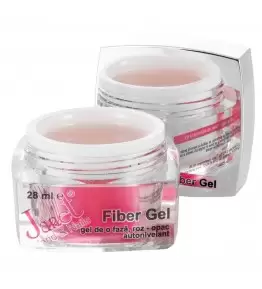 Fiber Gel Roz Opac 28 ml