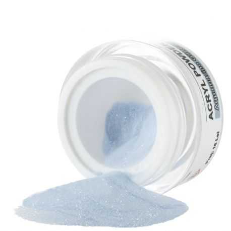 Acryl Powder Aquamarine Glitter, 3 gr., art. nr.: 20260