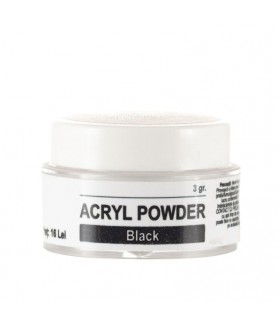 Acryl Powder Black, 3 gr., art. nr.: 20271