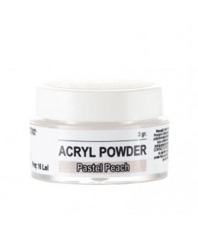 Acryl Powder Pastel Peach, 3 gr., art. nr.: 20276