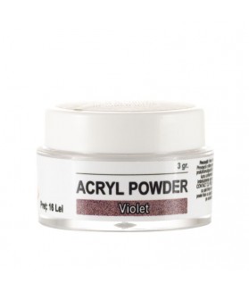 Acryl Powder Violet, 3 gr., art. nr.: 20270