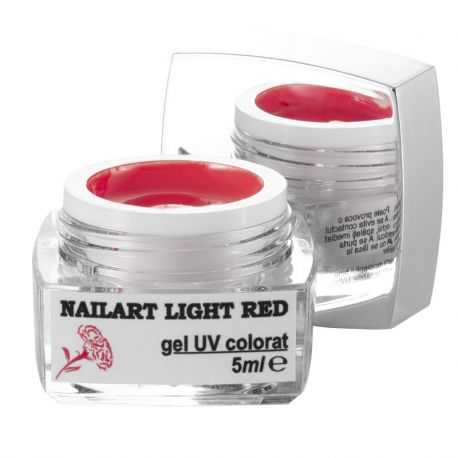 Nailart color gel Light Red