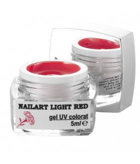 Nailart color gel Light Red