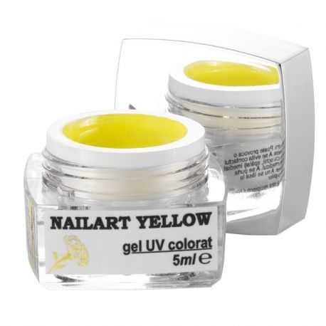 Nailart color gel Yellow