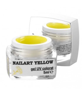 Nailart color gel Yellow