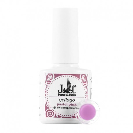 Gellago - Pastel Pink, 7 ml, Oja UV Semipermanenta, art. nr.: 20133