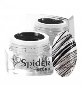 Spider Gel Negru 5 ml