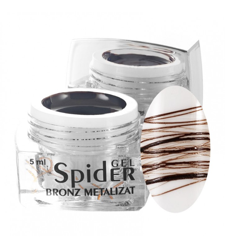 Spider Gel Bronz Metalizat 5 ml