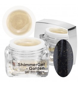 Shimmer Gel - Golden, 5 ml,...