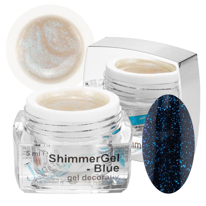 Shimmer Gel - Blue, 5 ml, art. nr.: 20228