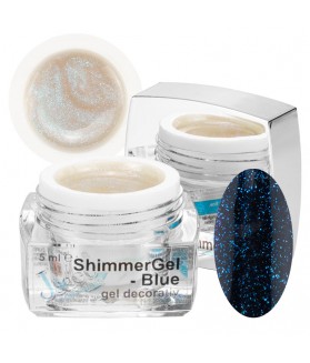 Shimmer Gel - Blue, 5 ml, art. nr.: 20228