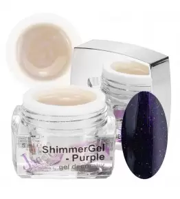 Shimmer Gel - Purple, 5 ml,...