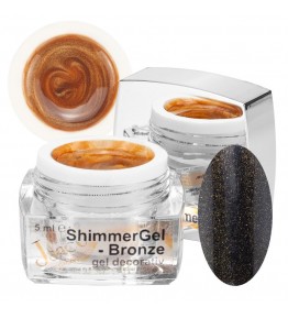 Shimmer Gel - Bronze, 5 ml,...