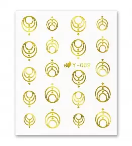 Nail Sticker Golden 13