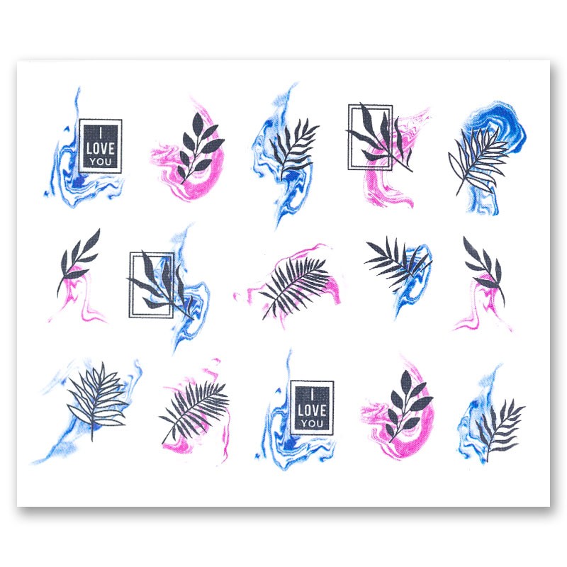 Nail Sticker Plante 120