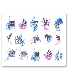 Nail Sticker Plante 120