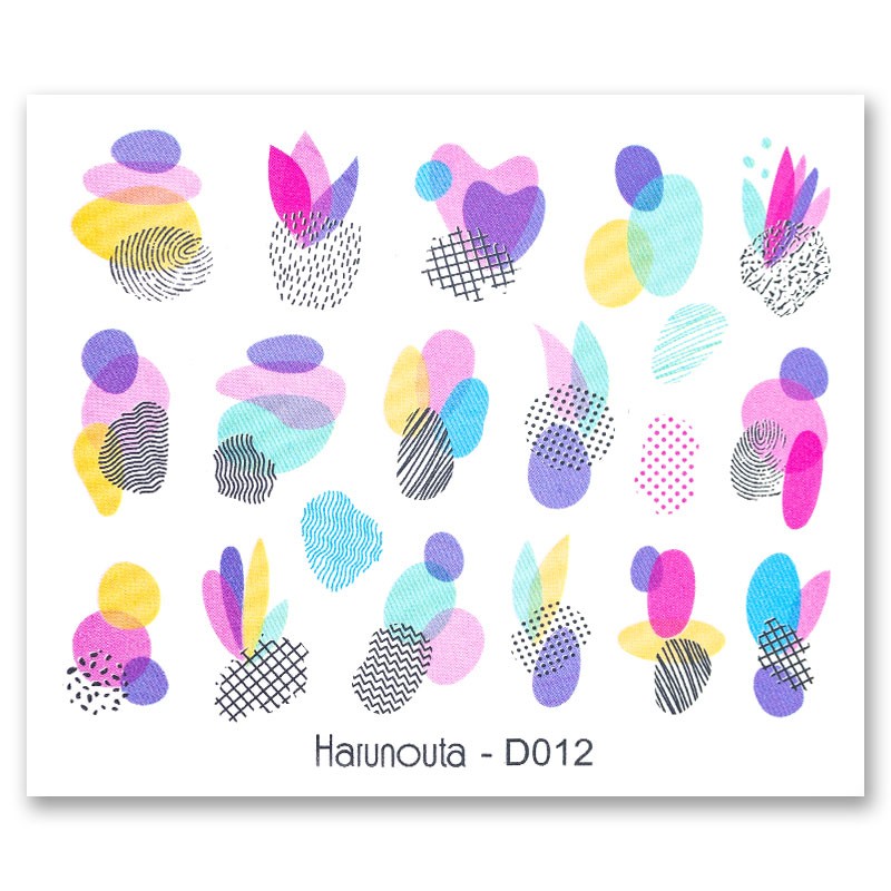 Nail Sticker Acuareala 125