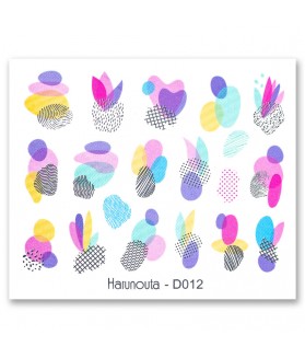 Nail Sticker Acuareala 125