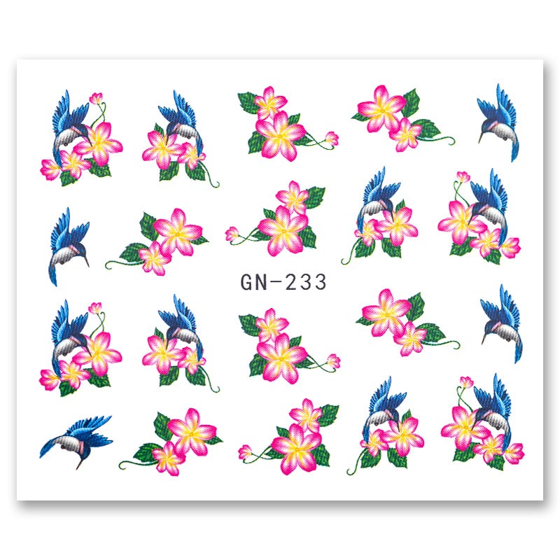 Nail Sticker Flori 164