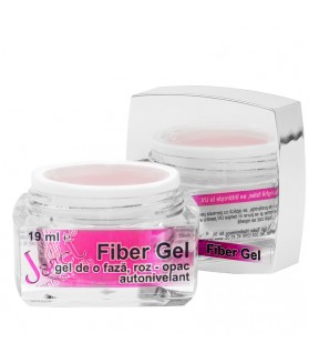 Fiber Gel Roz Opac 19 ml