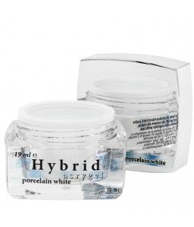 Hybrid Acrygel Porcelain White 19ml