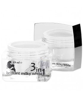 Gel UV 3in1 Brilliant Milky White 19ml