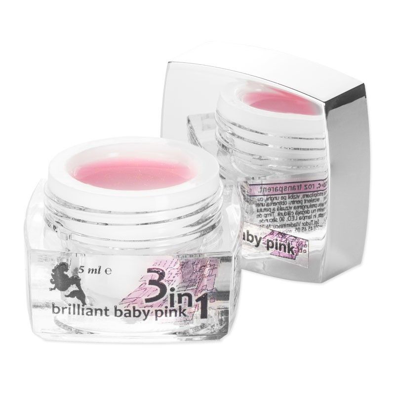 Gel UV 3in1 Brilliant Baby Pink 5ml