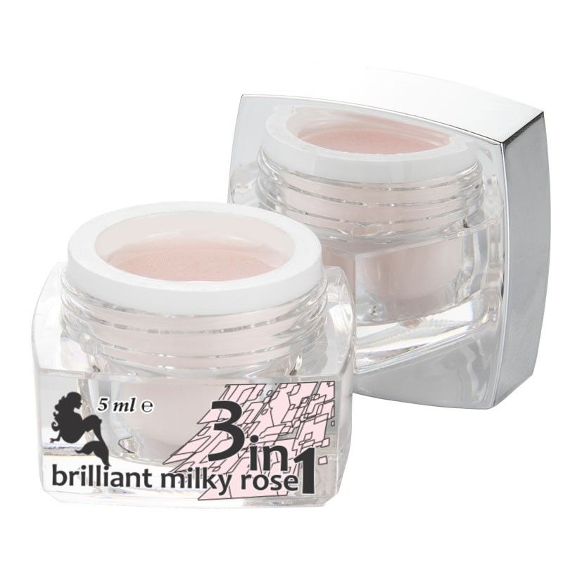 Gel UV 3in1 Brilliant Milky Rose 5ml