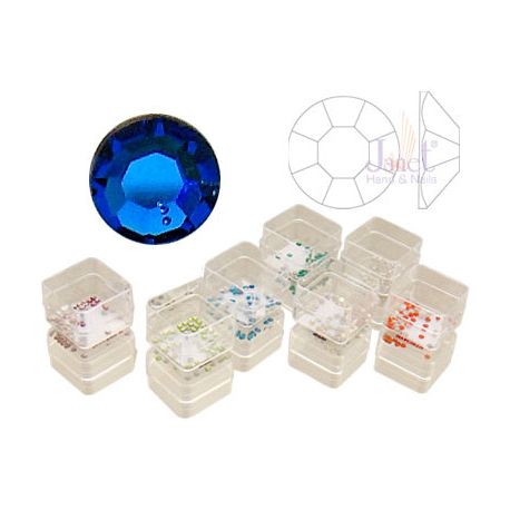 Pietricele cristal, 50 buc., culoare capri blue, ss5, art. nr.: 761536