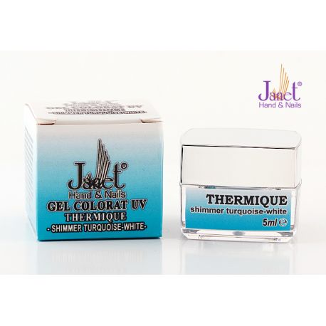 Thermique shimmer turquoise-white, 5ml, art. nr.: 20219