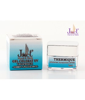 Thermique shimmer turquoise-white, 5ml, art. nr.: 20219